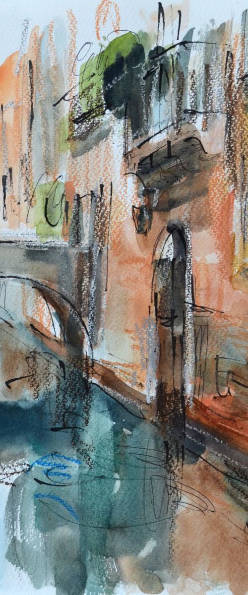 Sketches of Venice 3 by Nelina Trubach-Moshnikova