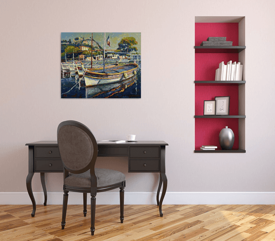 Surrounded by tranquility