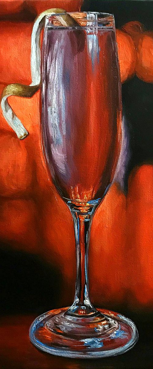 Red Coctail by Elena Adele Dmitrenko