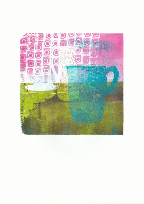 Monoprint - Still life no. 7