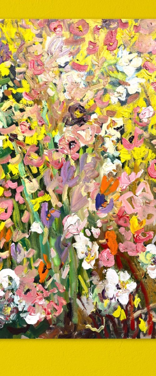 Spring flowers by Lilia Orlova-Holmes