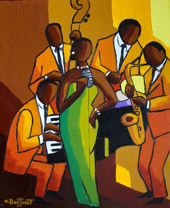 Jazz, Quintet vert orange