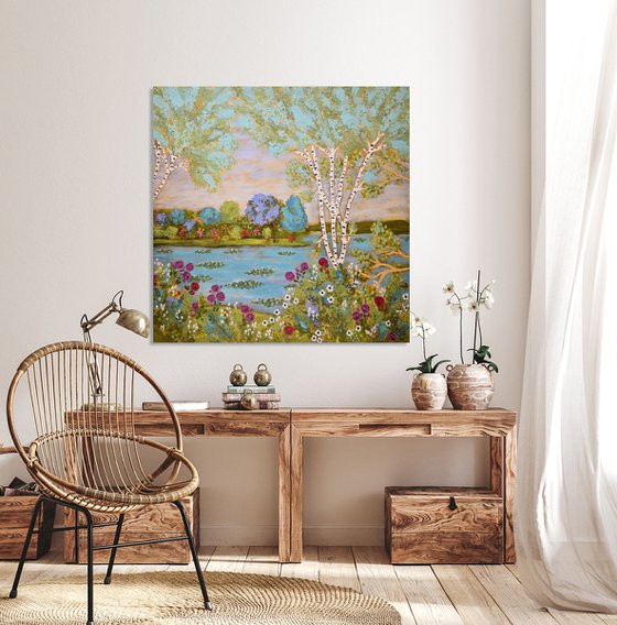 River Birches