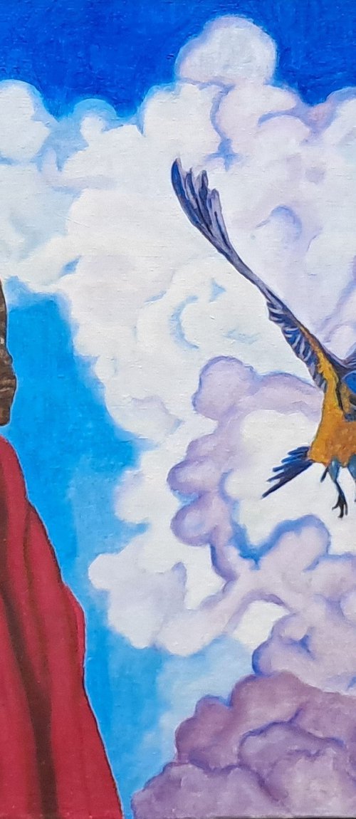 El mensajero de las nubes by Bonifacio Contreras Tovar.
