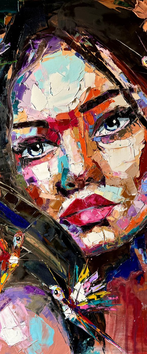 Flower Born after Sandstorm by Lina Redford