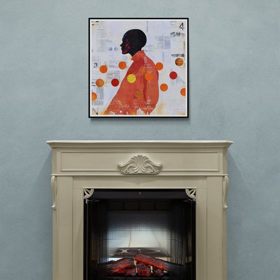 312_Orange silhouette