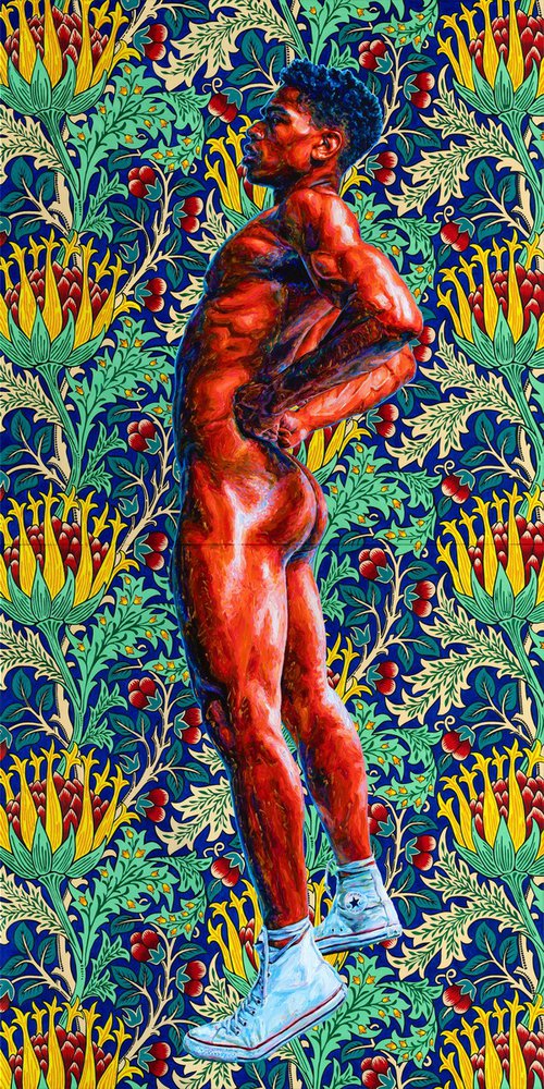 Nude with Artichokes by Oleksandr Balbyshev