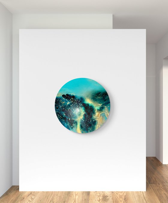 Golden Halo, Blue Depth #2