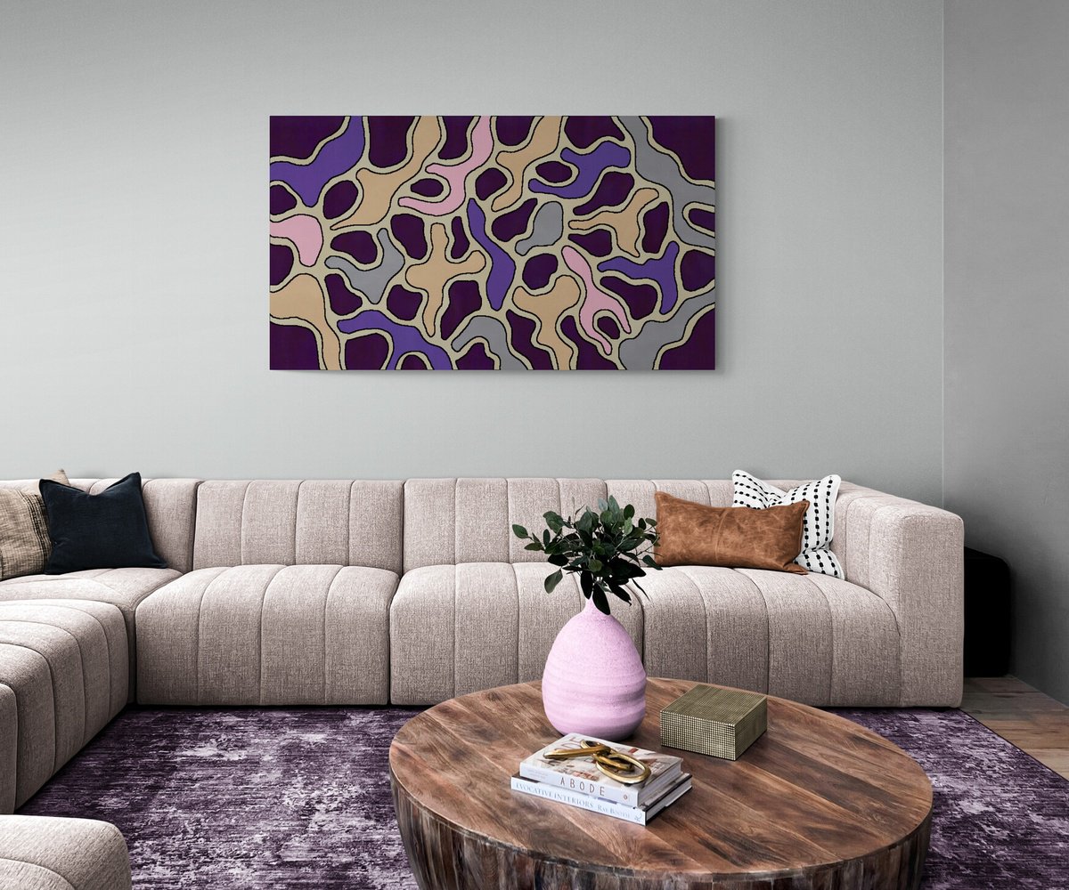 Abstract Colors Of Nature #51 By Marina Krylova, 55 X 31, Artwork For Sale On Artfinder
