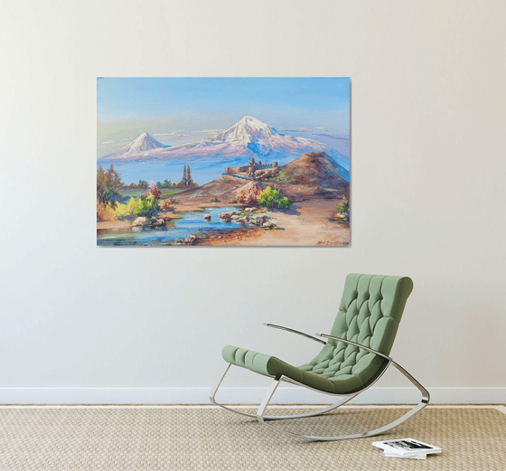 Spring Light at Khor Virap