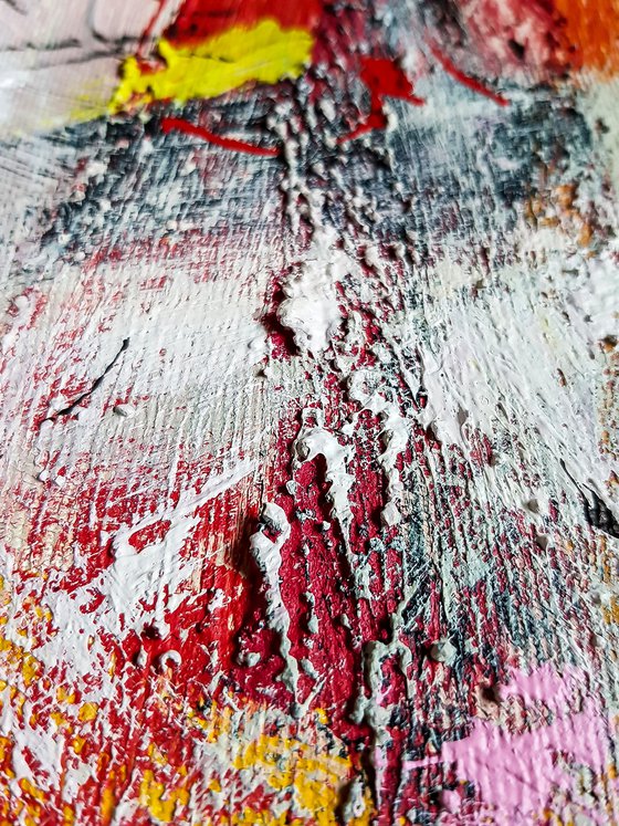 -Panseb- Abstract Expressionism painting