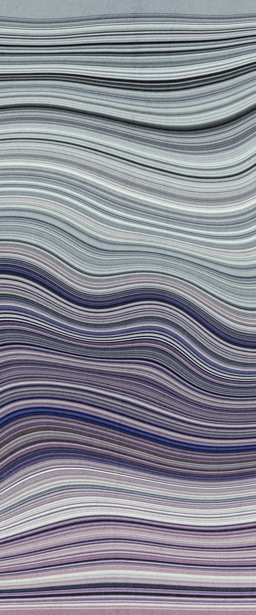 Wavy lines 16 by Lidiya Dmitrieva
