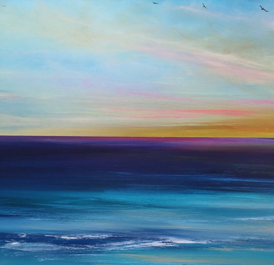 Call It Dreaming - Cornish Seascape, Art, Skyscape