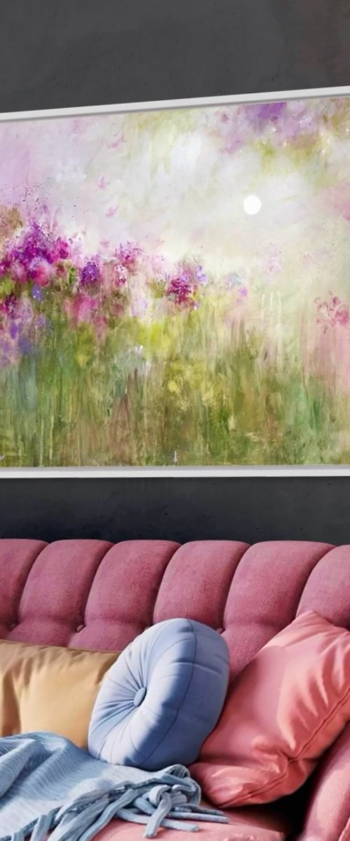 Blossoms On The Hill by Jennifer Taylor