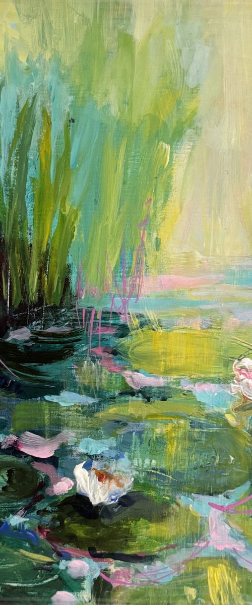 Pond and Light 2 by Ayse McGowan