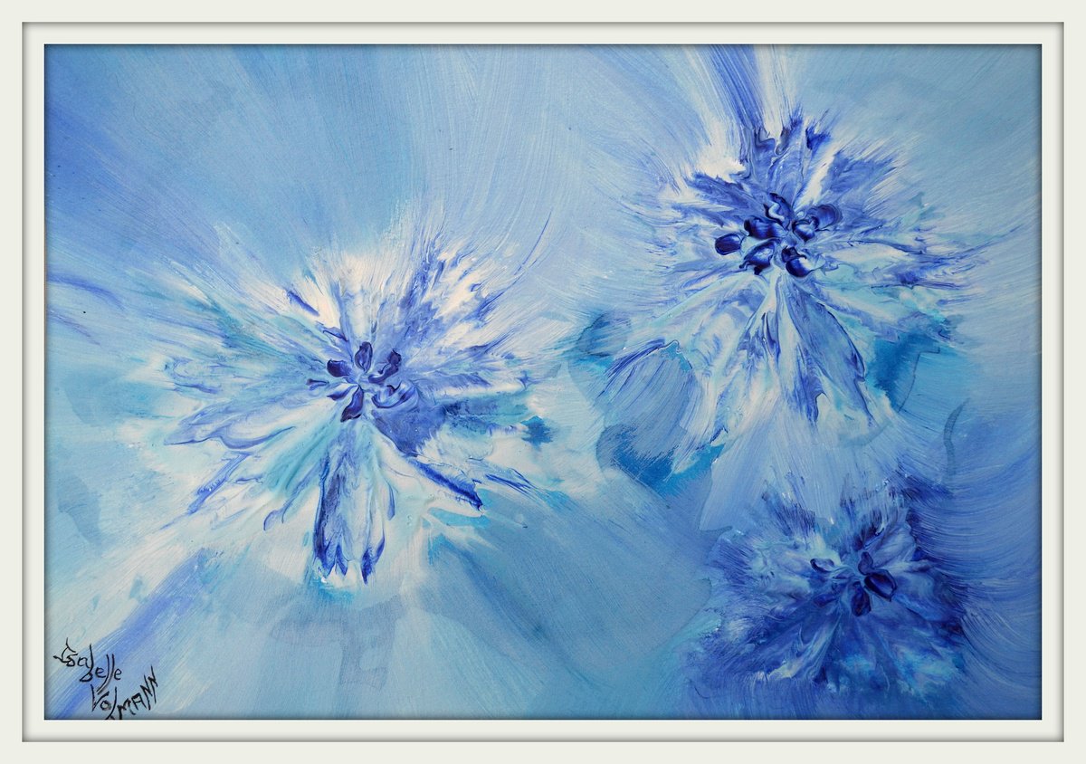  3 Paintings By Isabelle Vobmann, 24 X 20, Artwork For Sale On Artfinder