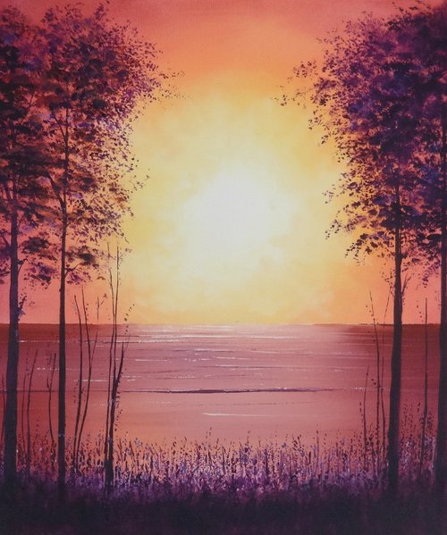 Evening Peace by Mel Davies Original Art