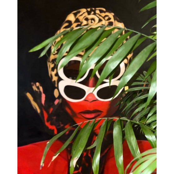 The Lady With The Leopard Print