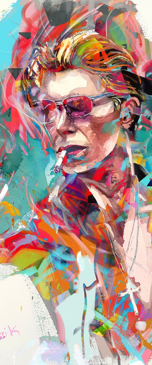 Dvid Bowie by Yossi Kotler