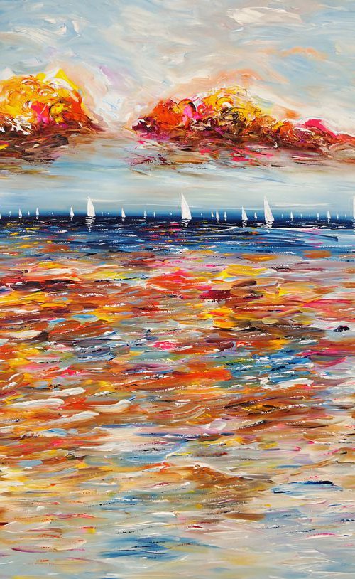 Seascape Sailing Impressions XL 6 by Peter Nottrott
