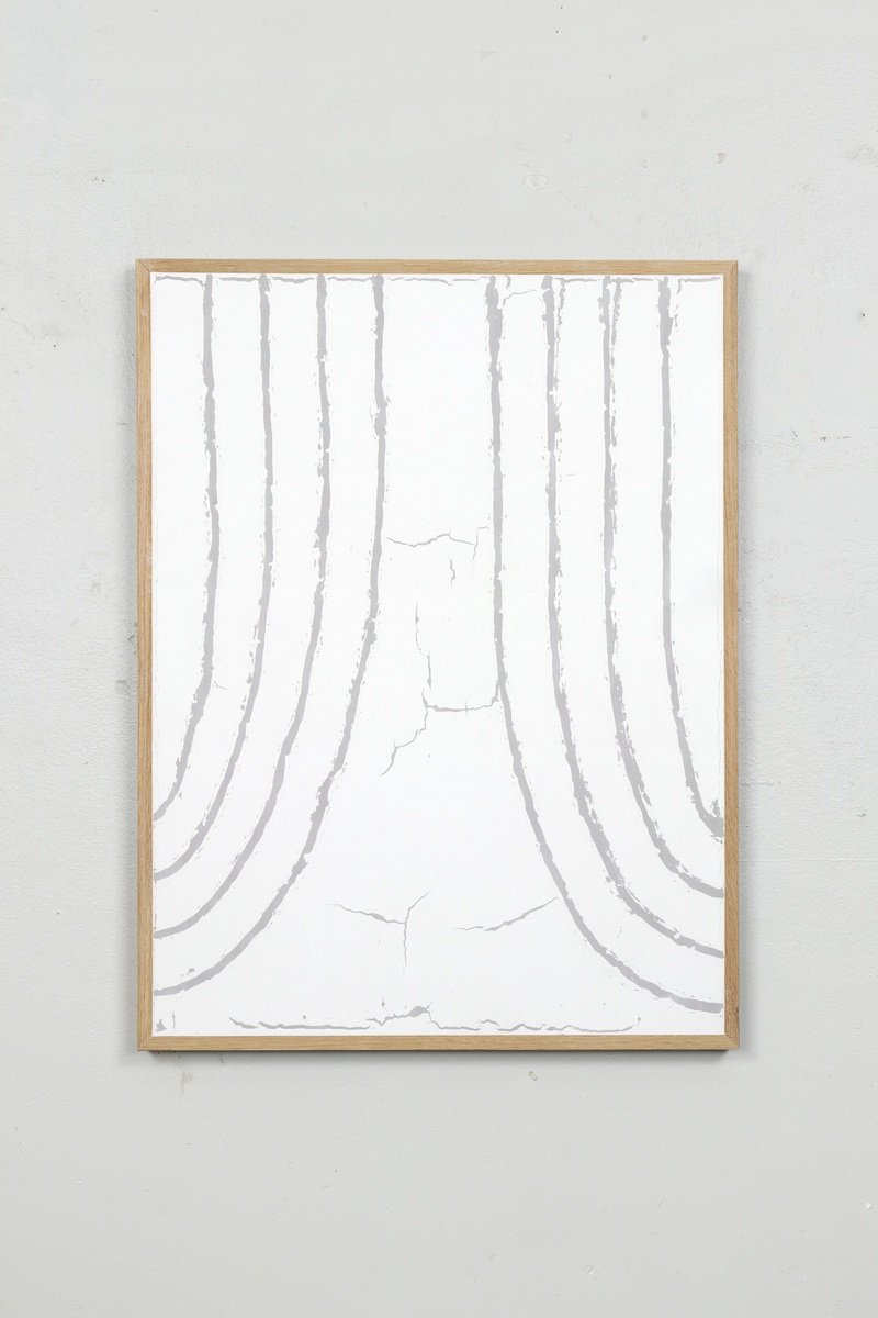 Abstract Painting By Johan Soderstrom, 25 X 33, #455 Pitchfork Address, Original Artwork