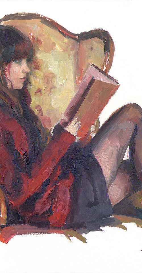 Reading #3 by Vachagan Manukyan
