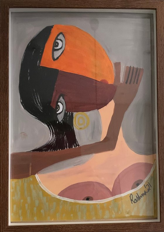Thoughtful ( FRAMED)