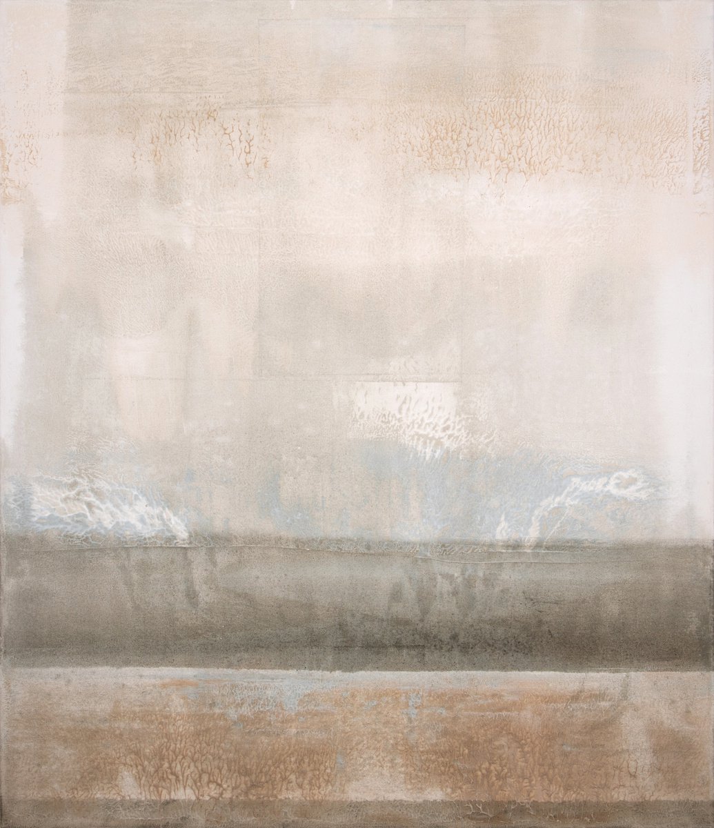 Abstract Acrylic Painting By Rokas Berziunas, 47 X 55", No. 20 - 19 (120 X 140 Cm ), Original Artwork