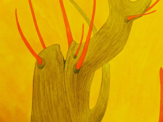 Diptych Trees portraits 3 and 4