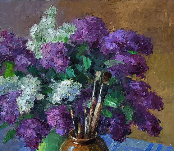 Still life with lilac