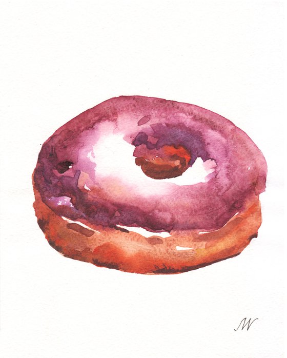 Berry donut.