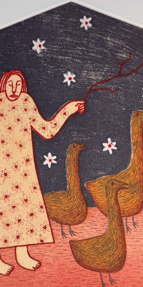 Red Branch by Katya Timoshenko