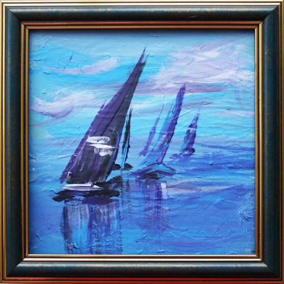 Regatta II / ORIGINAL PAINTING