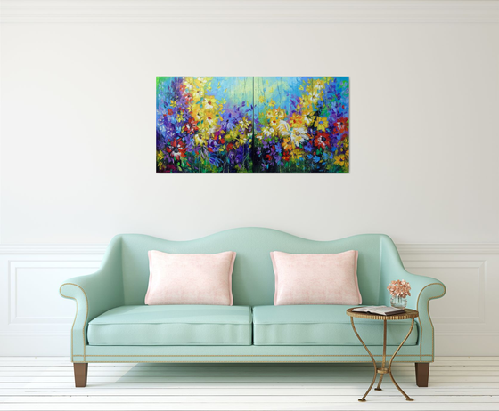 Bright melody 140x70cm