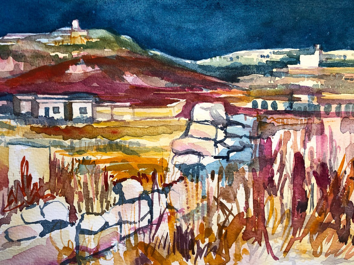 Across the Plains - Gozo by Annie Meier