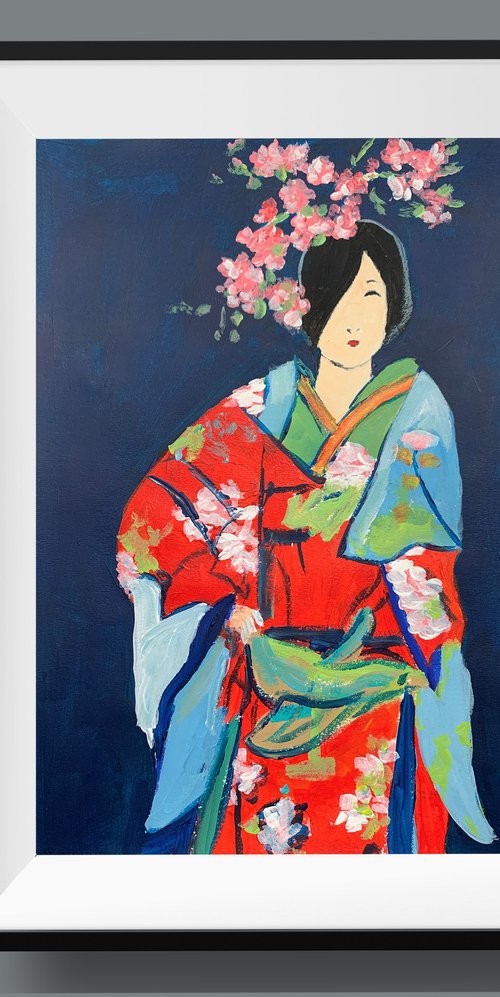 Japanese beauty. Fantasy woman. #15 by Vita Schagen