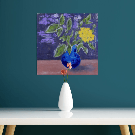 Still life - vase and flowers