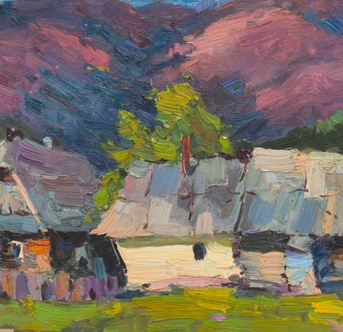 Old Houses by Alexander Shandor