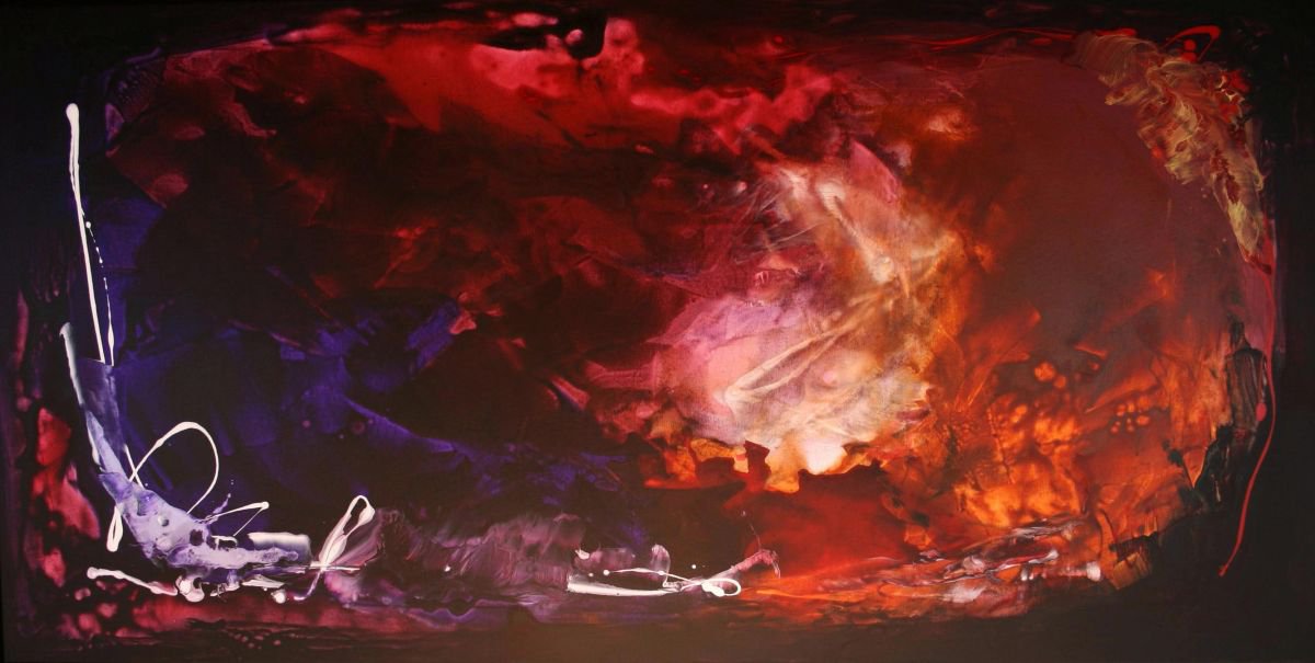 ABSTRACT LANDSCAPE/ My illusion by Paresh Nrshinga