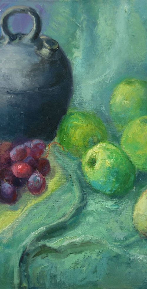 Still Life with Fruits by Behshad Arjomandi