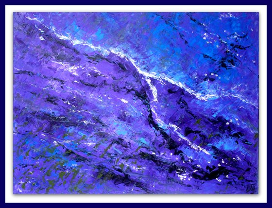 Purple Nebula - Large