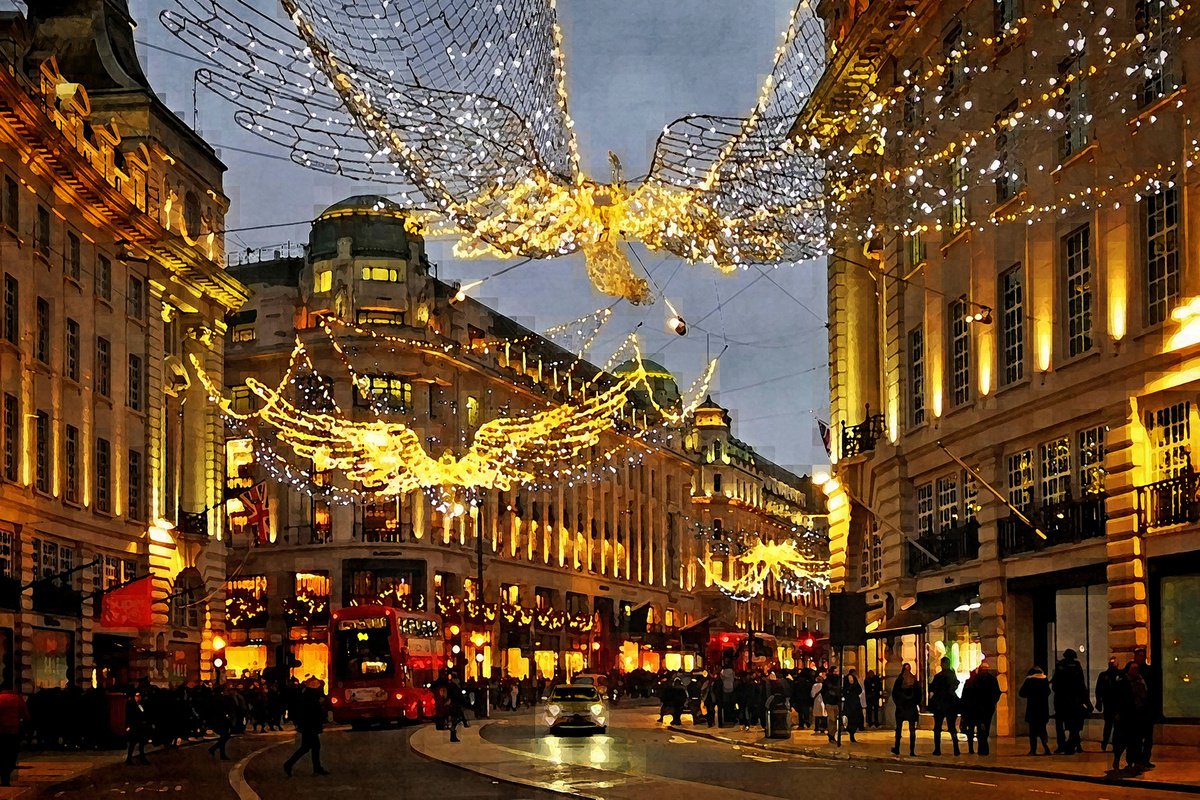 Christmas Time in London by Sandra Roeken