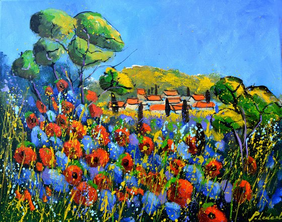 Poppies in Provence