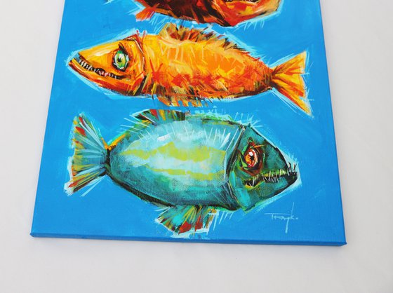 Big Fish - 46x61cm.
