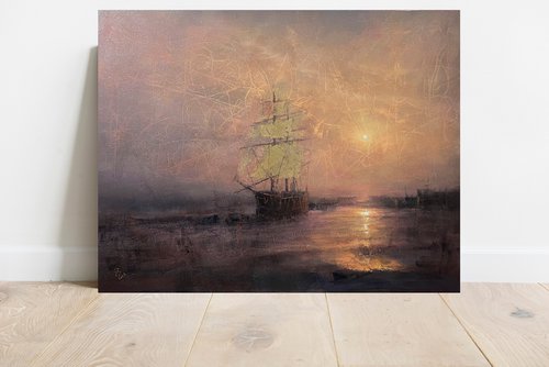 Harbor of destroyed dreams - In The Threads Of The Evening by Ivan  Grozdanovski