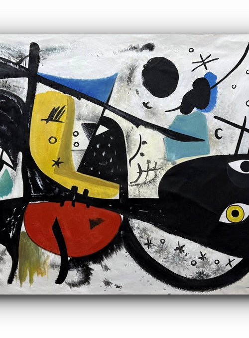 DREAMS OF MIRÓ by Angel Rivas