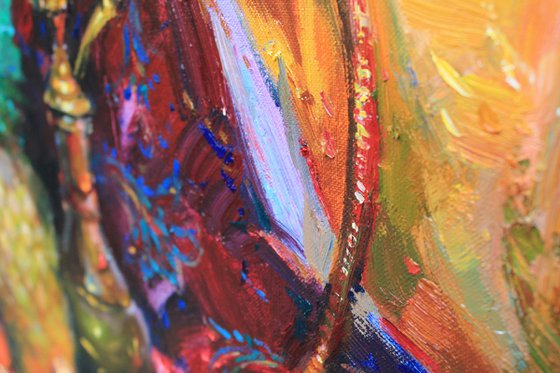 Still life with pineapple