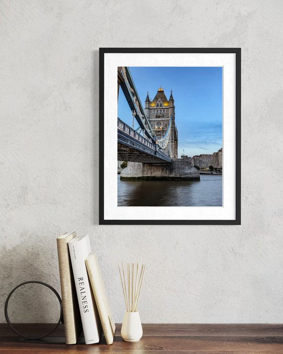 GLIMPSE OF TOWER BRIDGE