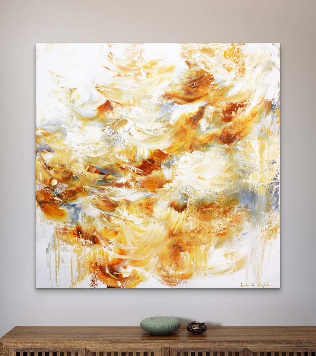  Storm Ii By Andrada Anghel, 36 X 36, Artwork For Sale On Artfinder