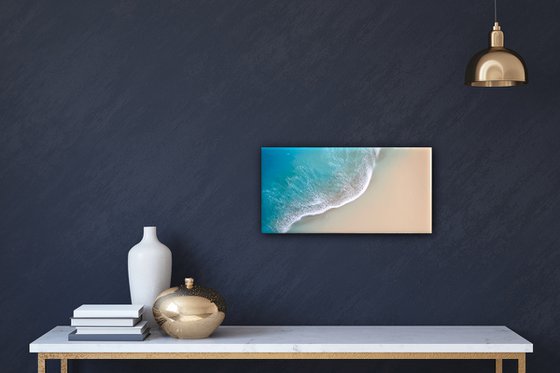 White Sand Beach #37 Seascape Ocean Lover Gift idea